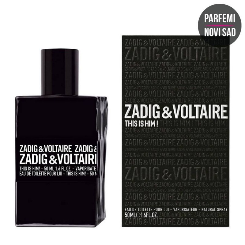 ZADIG & VOLTAIRE THIS IS HIM EDT 100ml