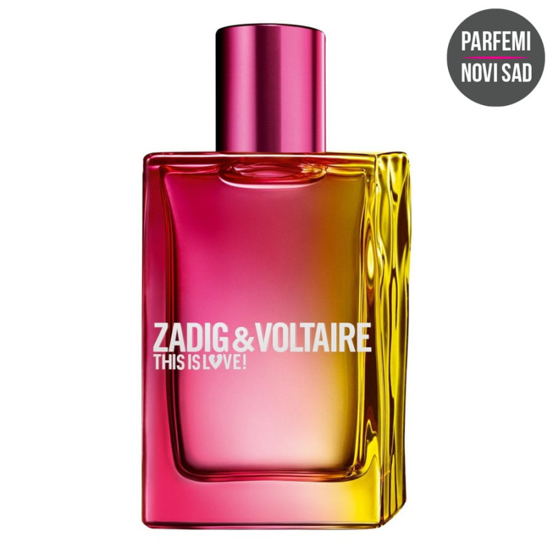ZADIG&VOLTAIRE  THIS IS LOVE EDT 100ml TESTER