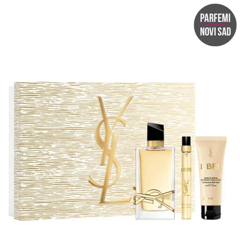 YSL LIBRE EDP 50ml + MINIJATURA 10ml + BODY LOTION 50ml
